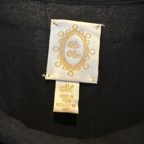 Vintage Anthro cotton blouse with beading - Picture 3 of 3